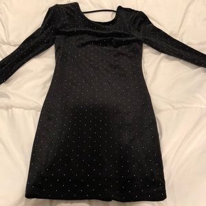 Express black dress